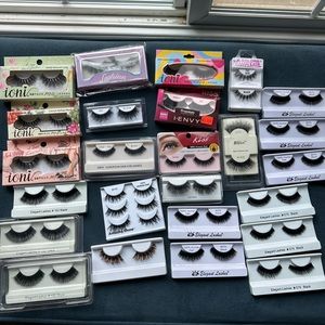 False eyelashes.  Sold together! Lash lot